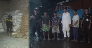 জুরাইনে খাদ্য অধিদপ্তরের সাড়ে নয়শ’ মণ চাল-আটা উদ্ধার যৌথবাহিনীর